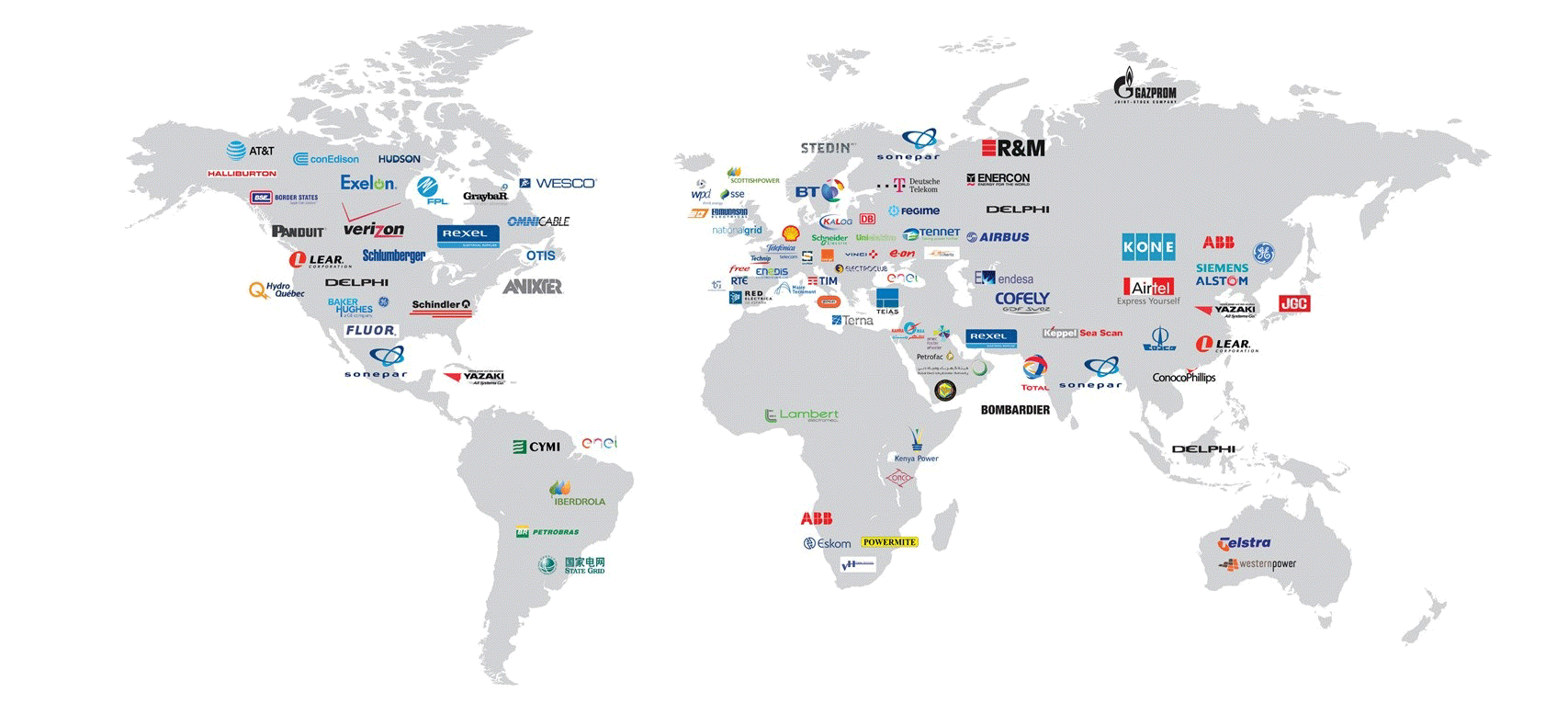 Partenaires des grands acteurs de ce monde